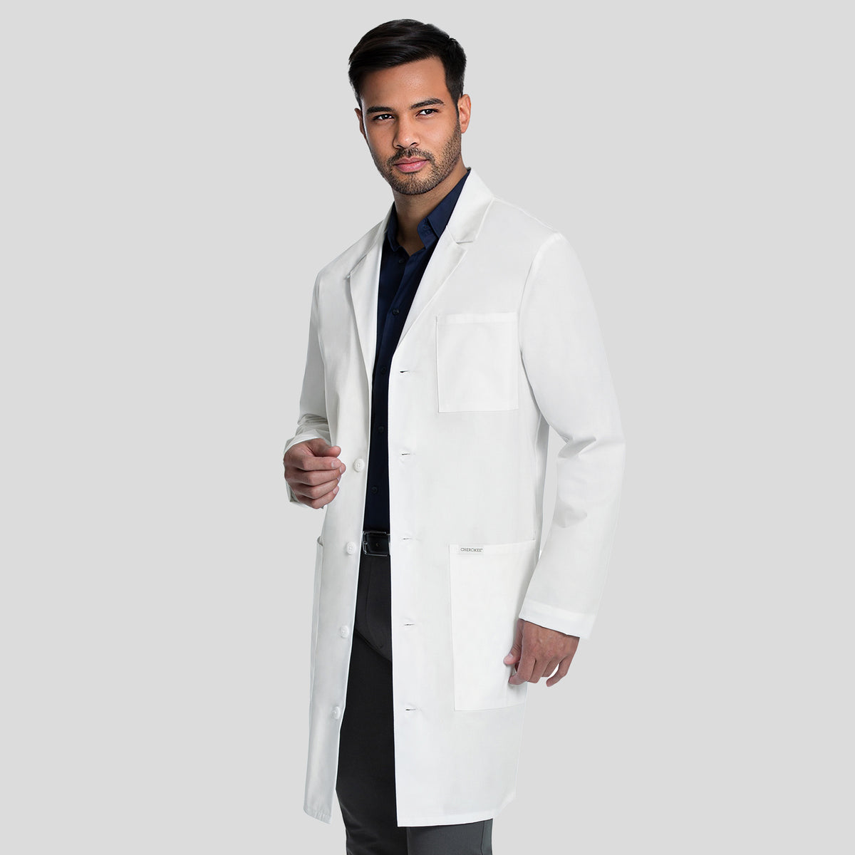 Men's Button Front 38" Lab Coat