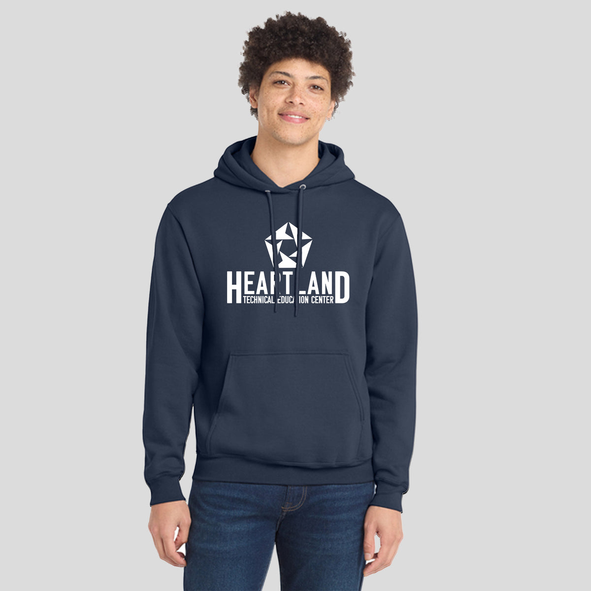 Faculty Heartland Hooded Sweatshirt | Navy