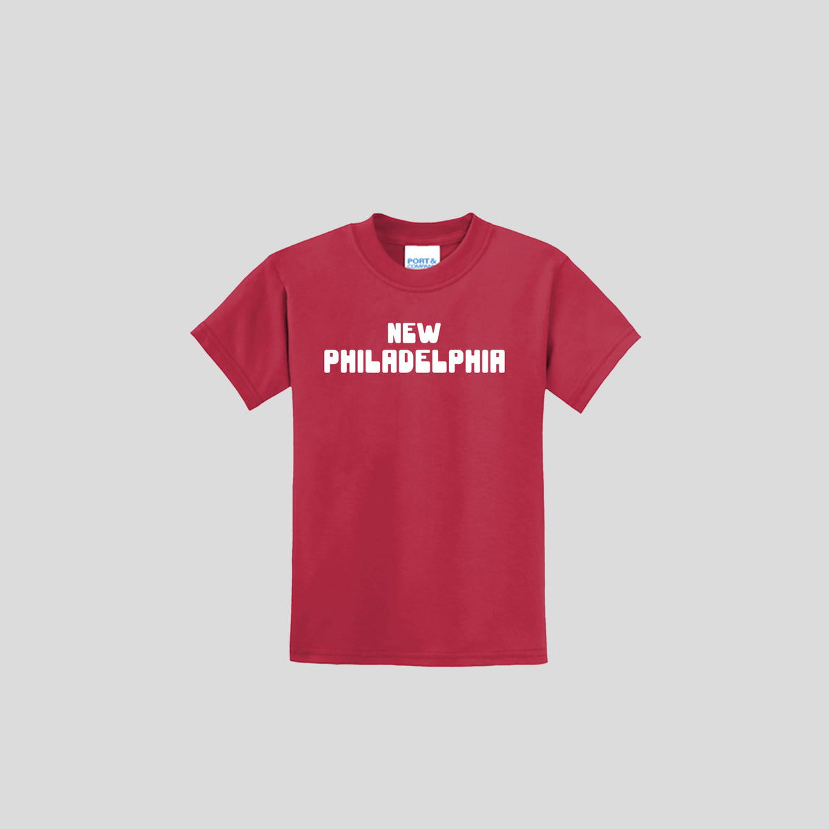 Youth New Philadelphia Core Blend Tee | Red