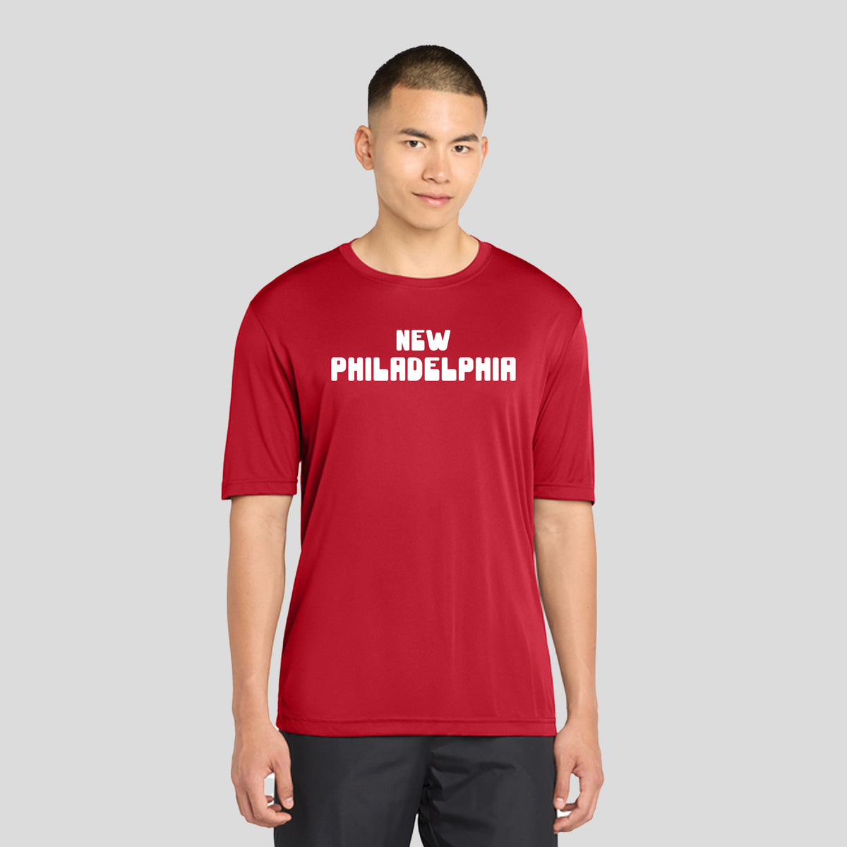 New Philadelphia Core Competitor Tee | Red