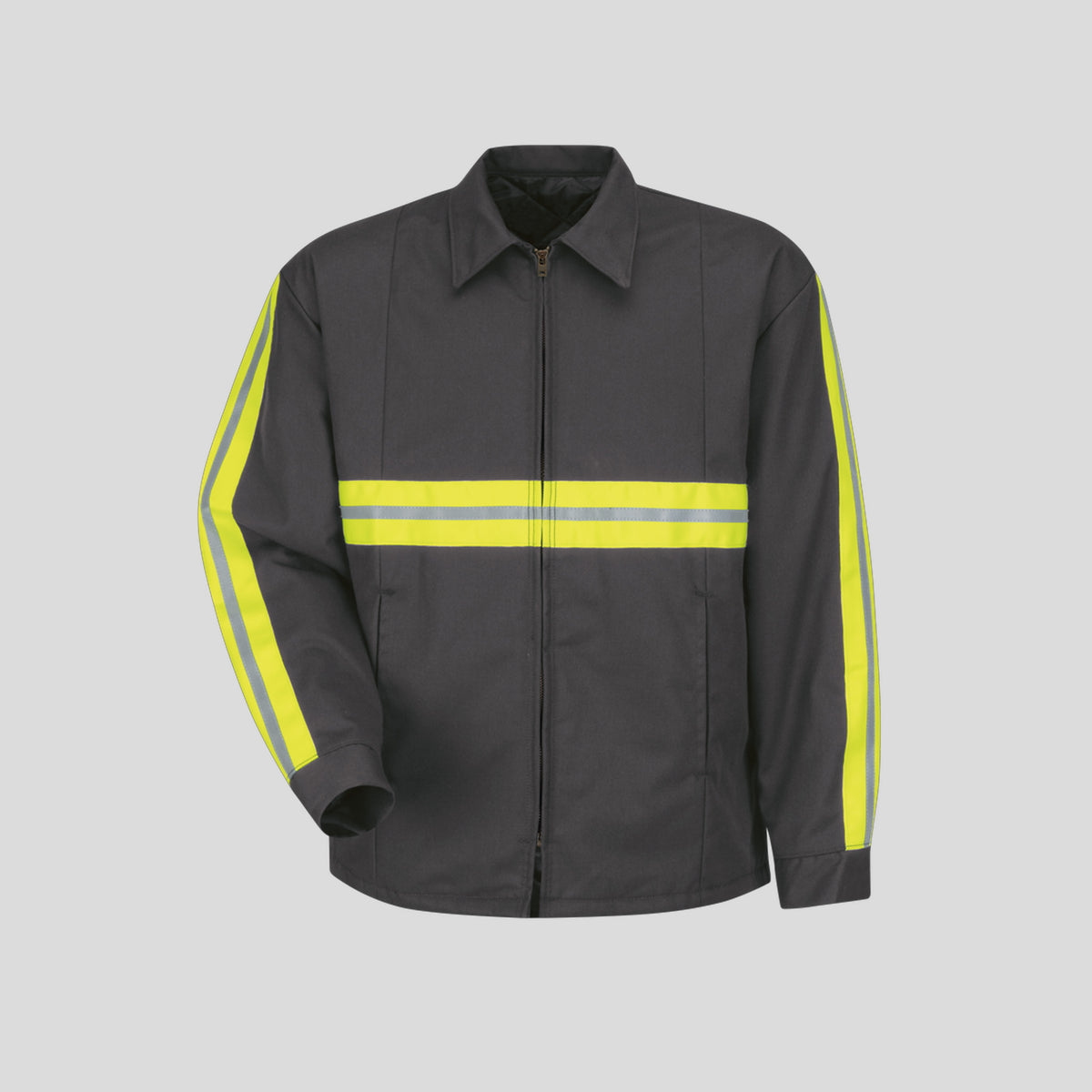Enhanced Visibility Perma-Lined Panel Jacket | Charcoal