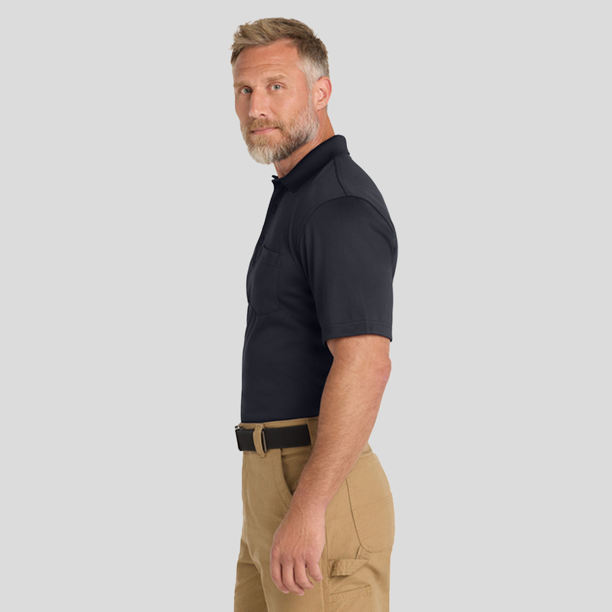 Select Snag-Proof Pocket Polo | Dark Navy