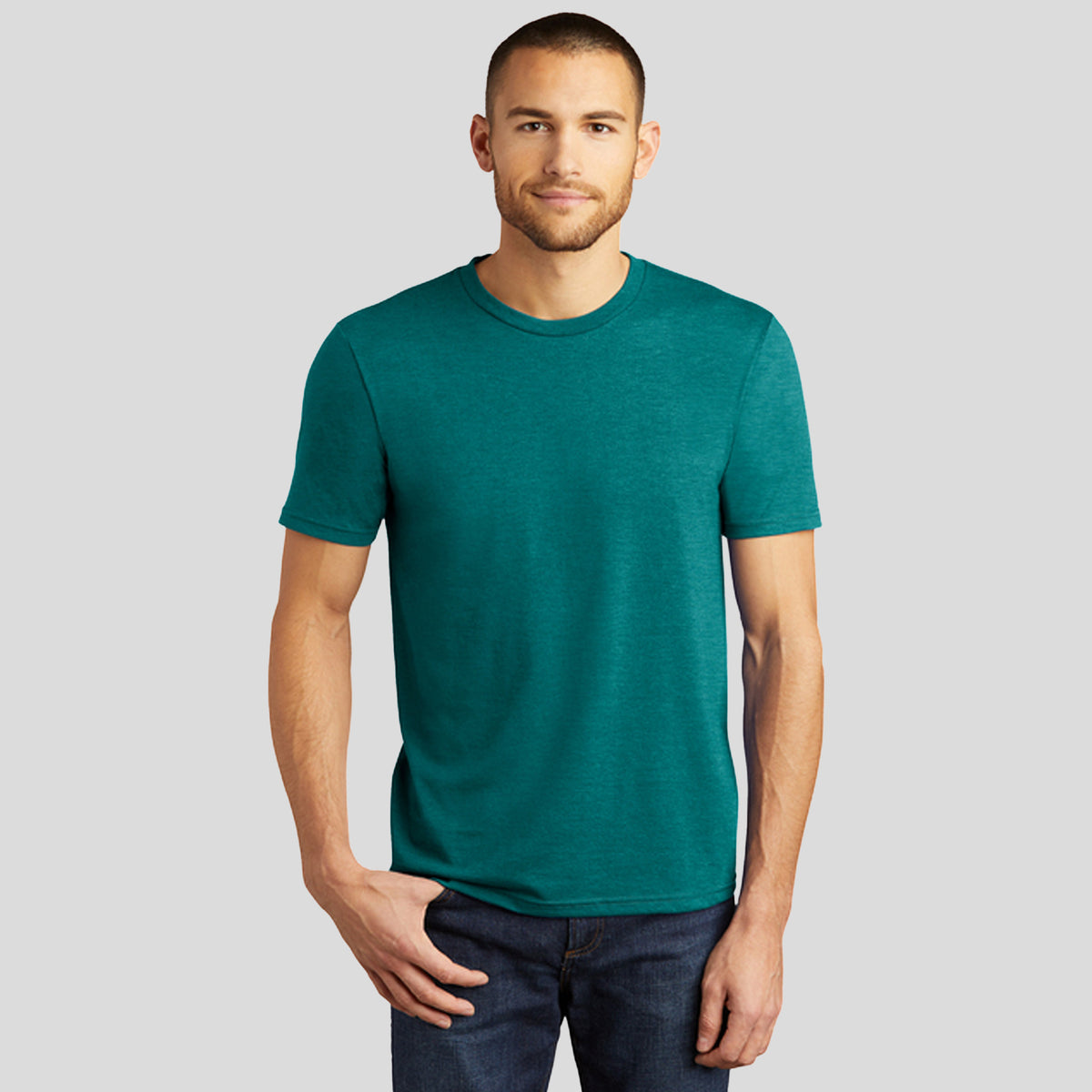 Perfect Triยฎ Tee | Heathered Teal