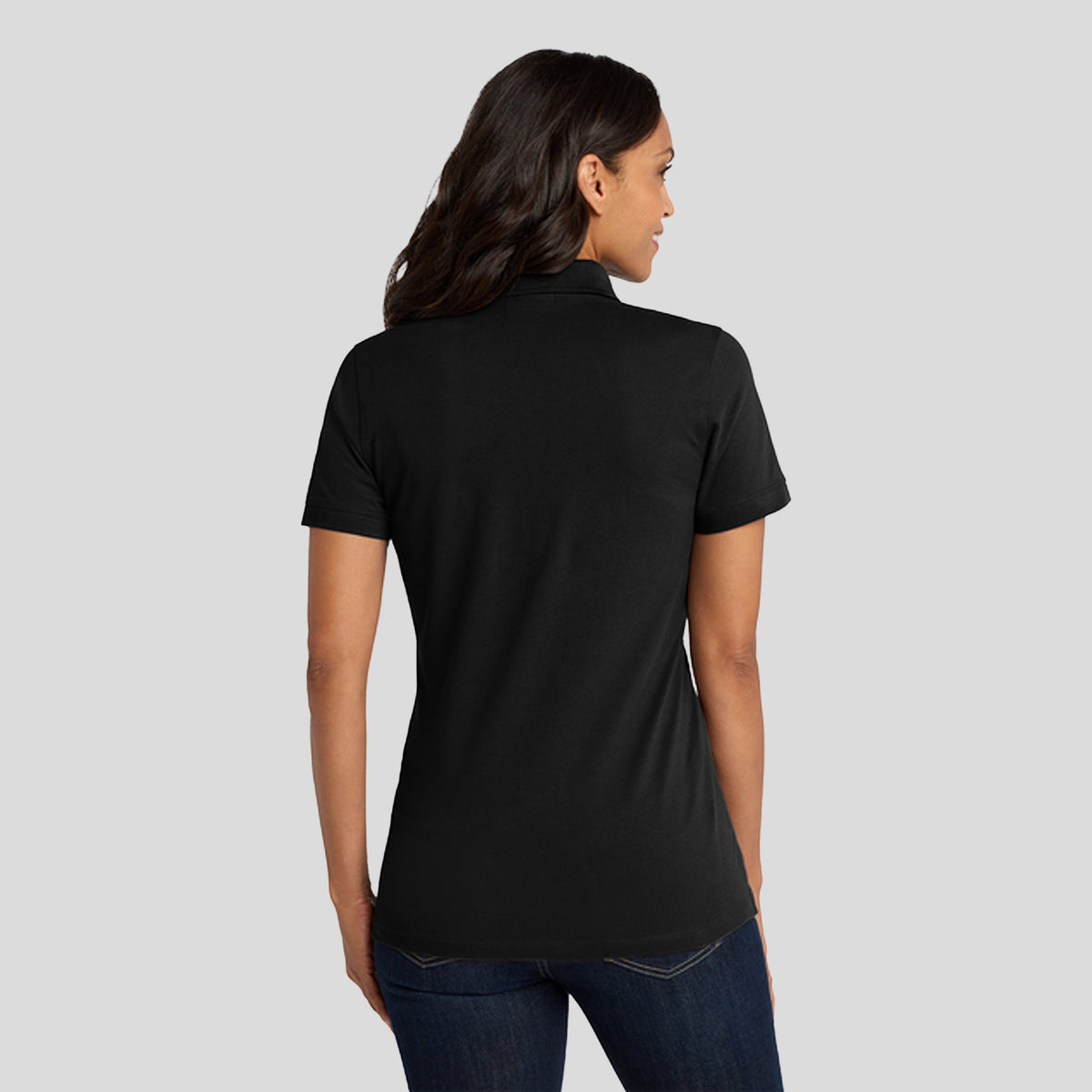 Women's EZCottonยฎ Polo | Black