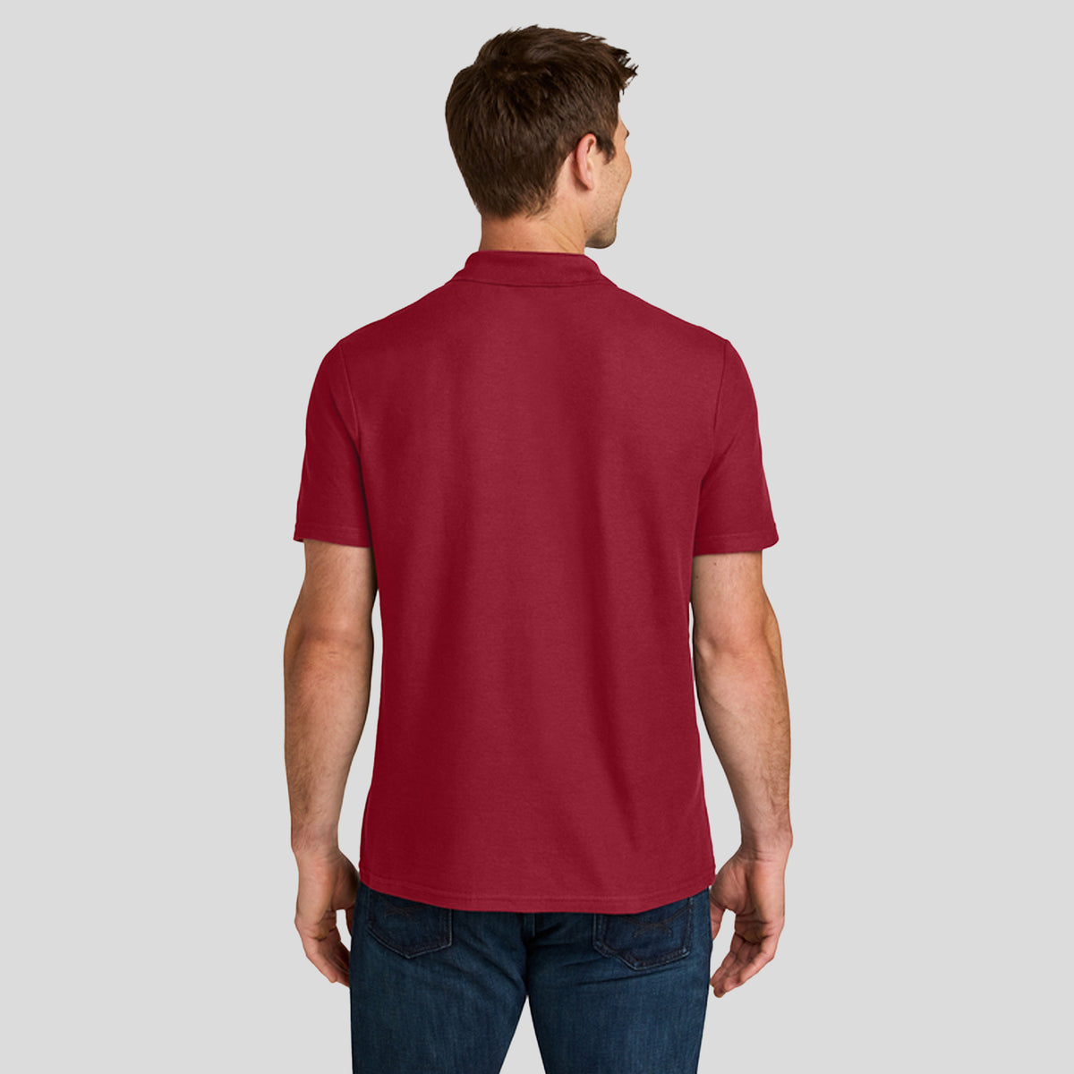 Gildanยฎ Softstyleยฎ Pique Polo | Cherry Red