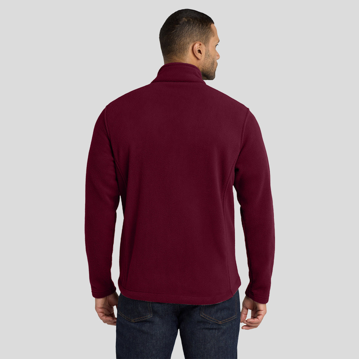 Value Fleece Jacket | Maroon