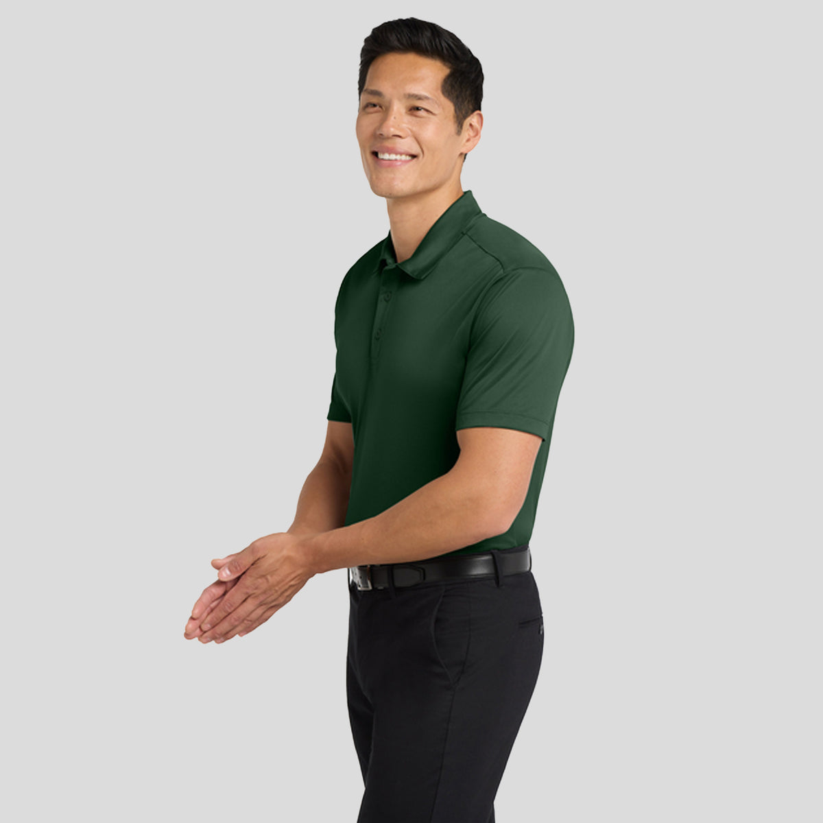 Men's Silk Touchโข Performance Polo | Dark Green