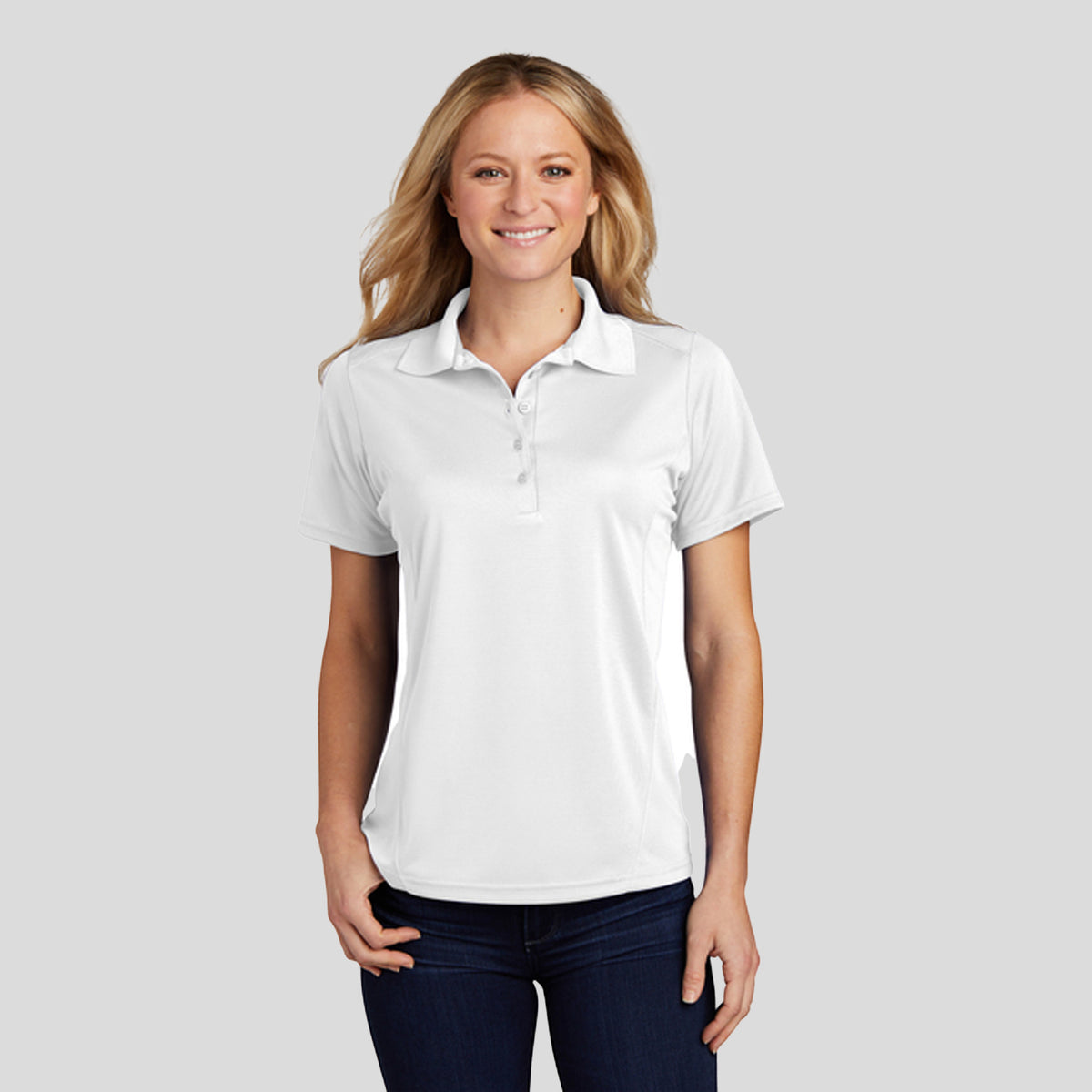 Women's Dry Zoneยฎ Raglan Accent Polo | White