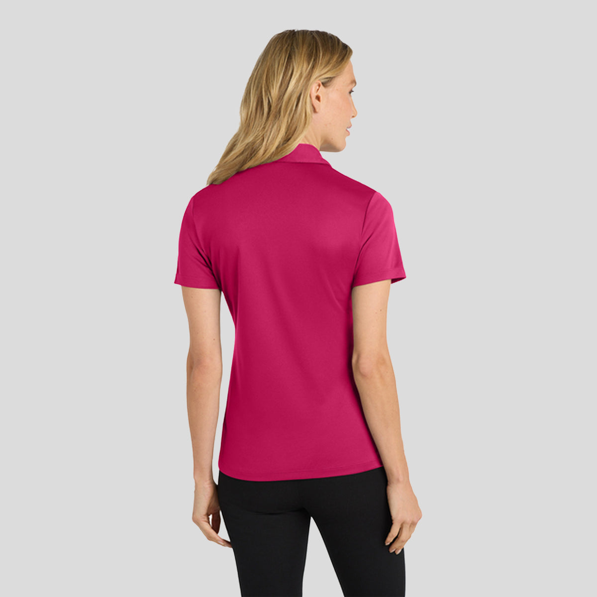 Women's Silk Touchโข Performance Polo | Pink Raspberry