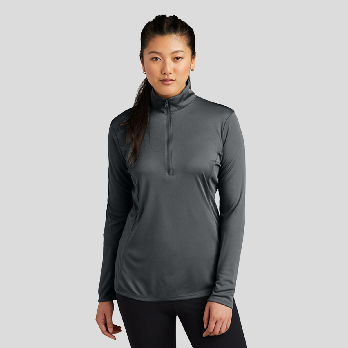 Women's PosiCharge® Competitor™ 1/4-Zip Pullover | Iron Grey