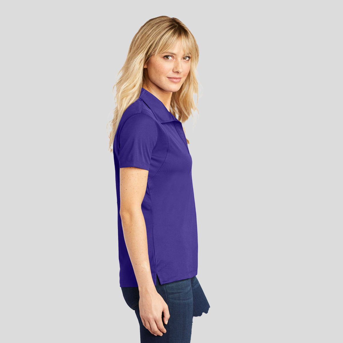 Women's Micropique Sport-Wickยฎ Polo | Purple