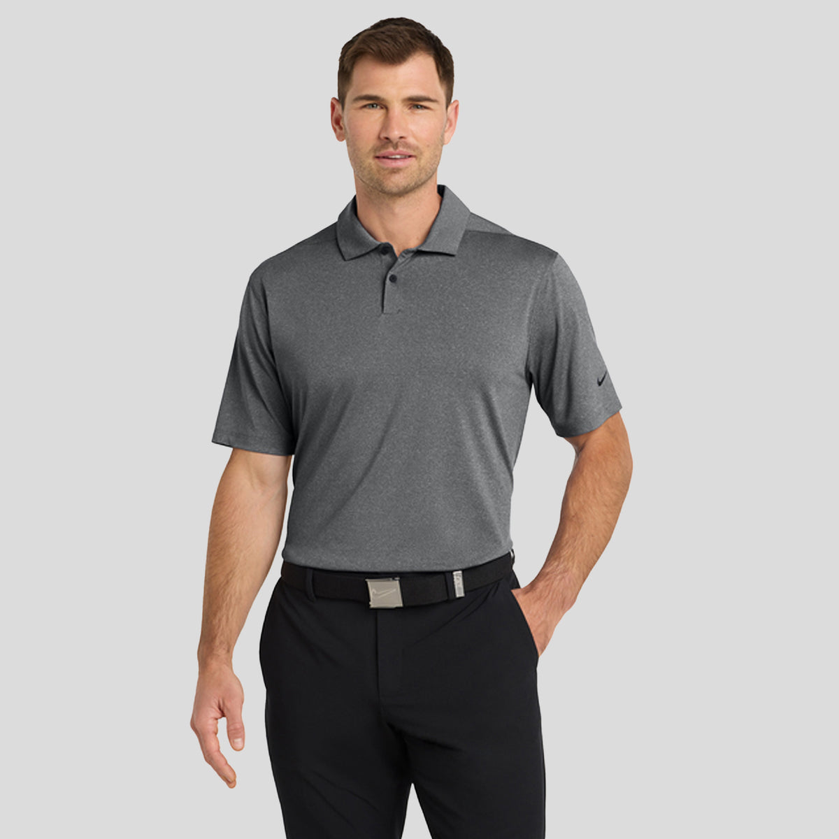 Dri-FIT Vapor Polo | Black Heather