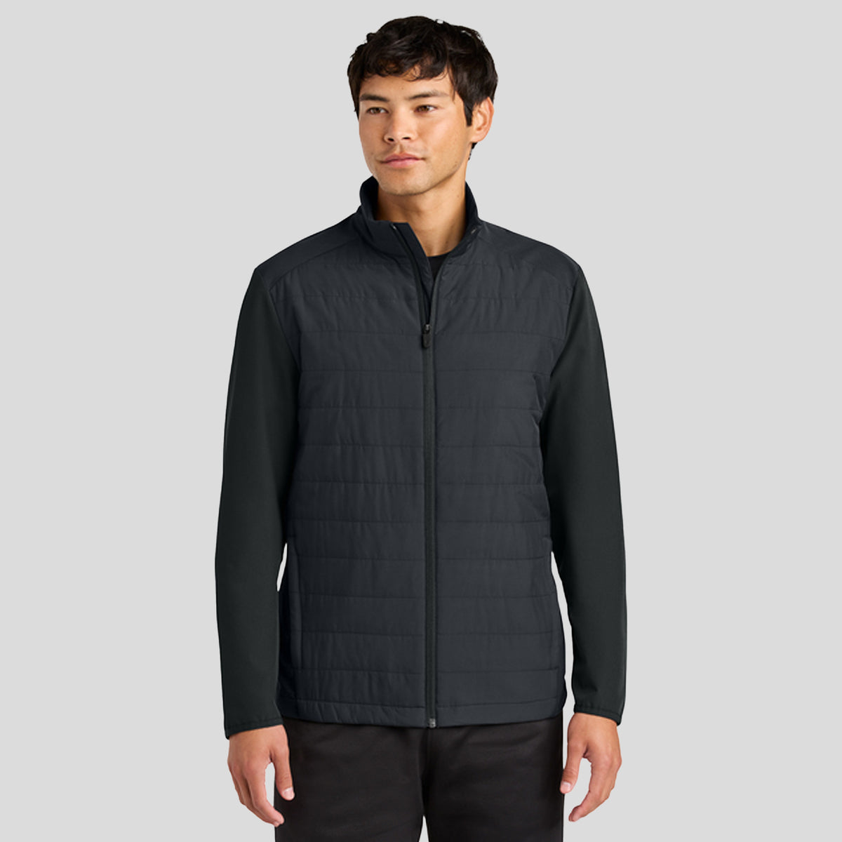 Men's Teknical Hybrid Jacket | Black