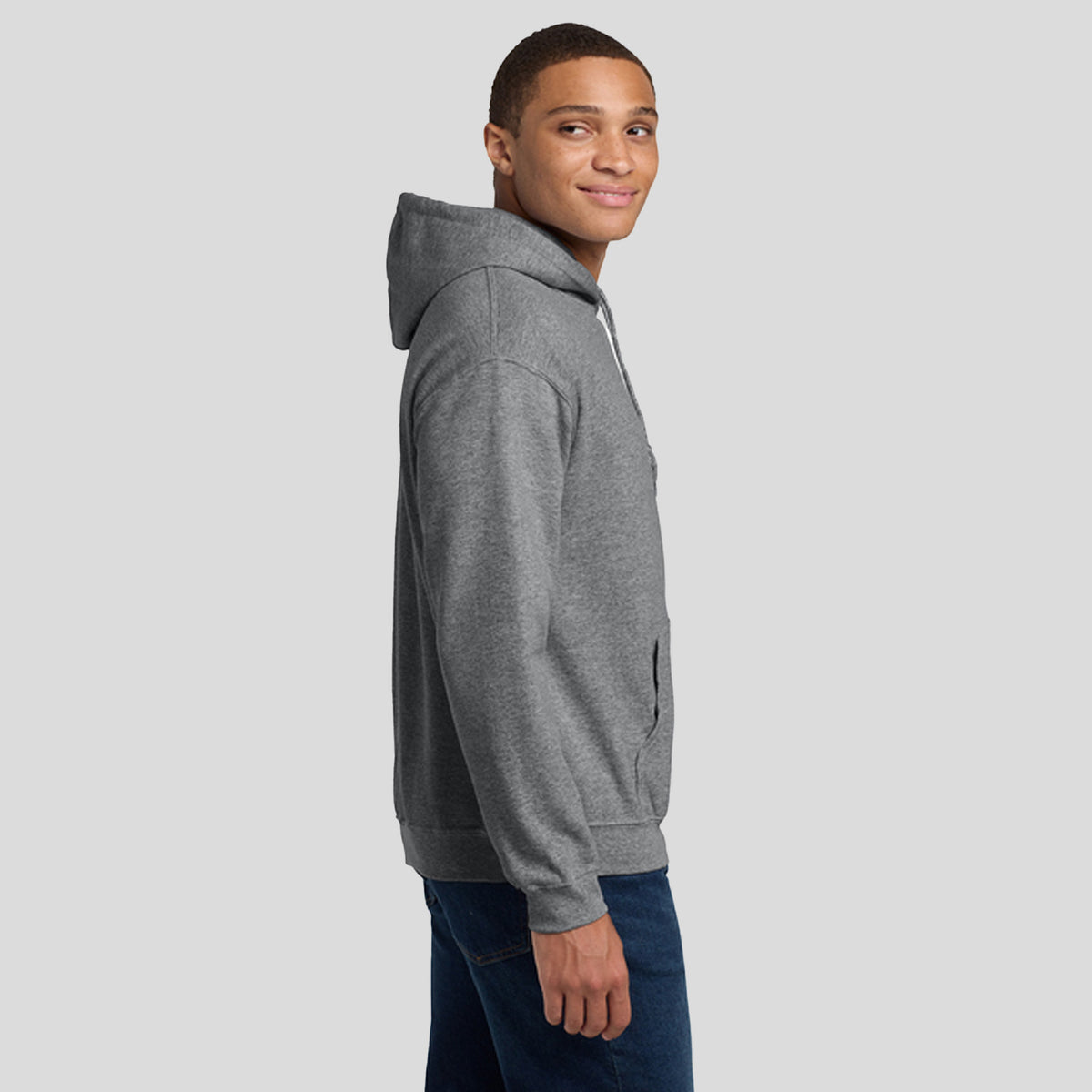 Heavy Blendβ’ Hooded Sweatshirt | Graphite Heather