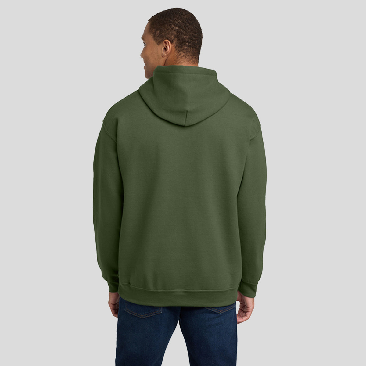 Heavy Blendβ’ Hooded Sweatshirt | Military Green