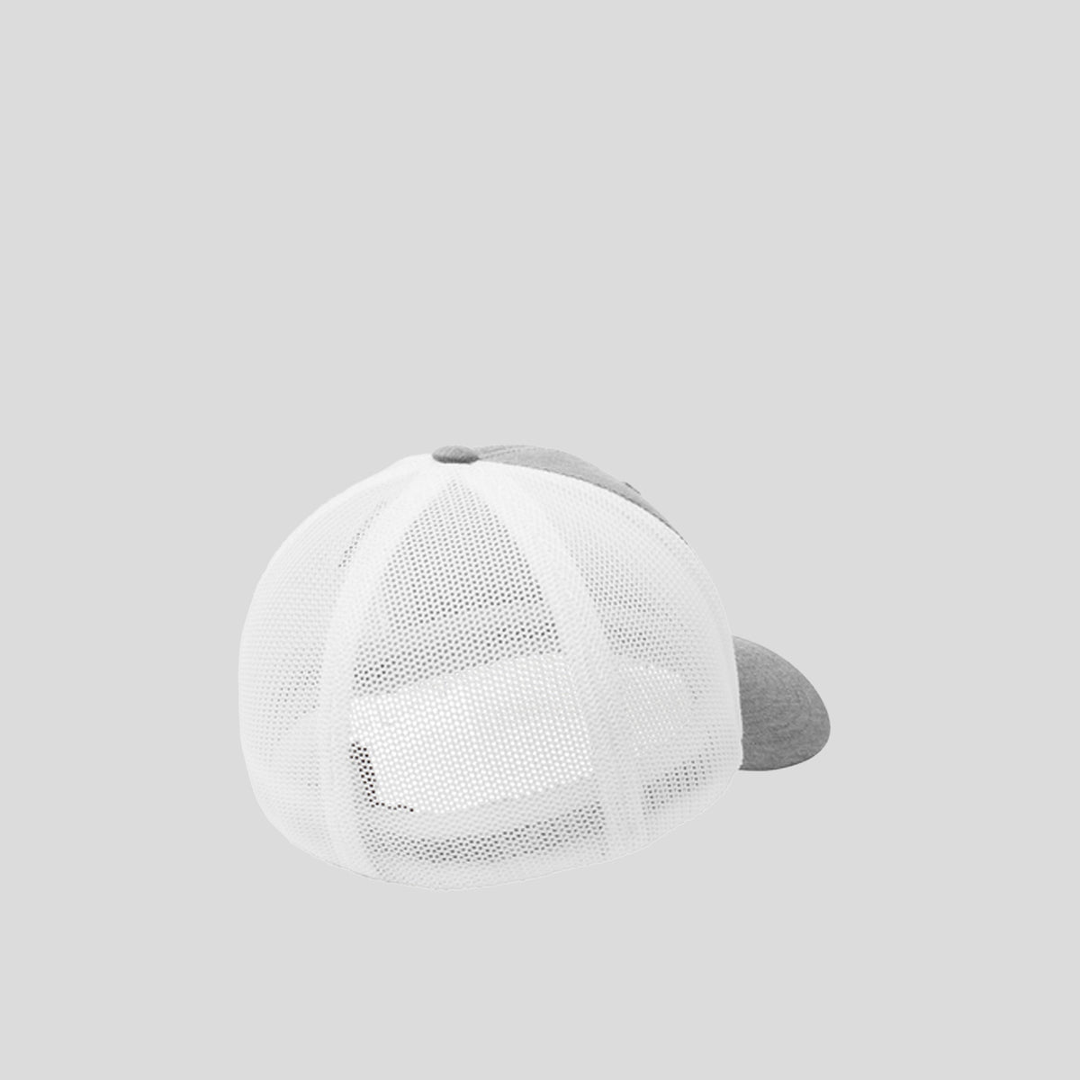 Flexfitยฎ Mesh Back Cap | Heather Grey/White