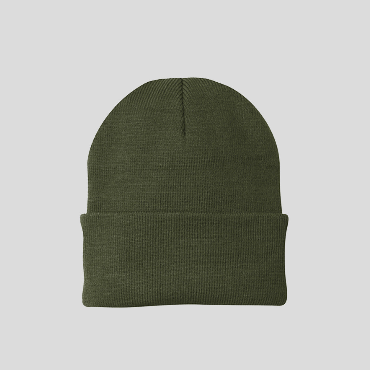 Knit Cap | Olive Drab Green