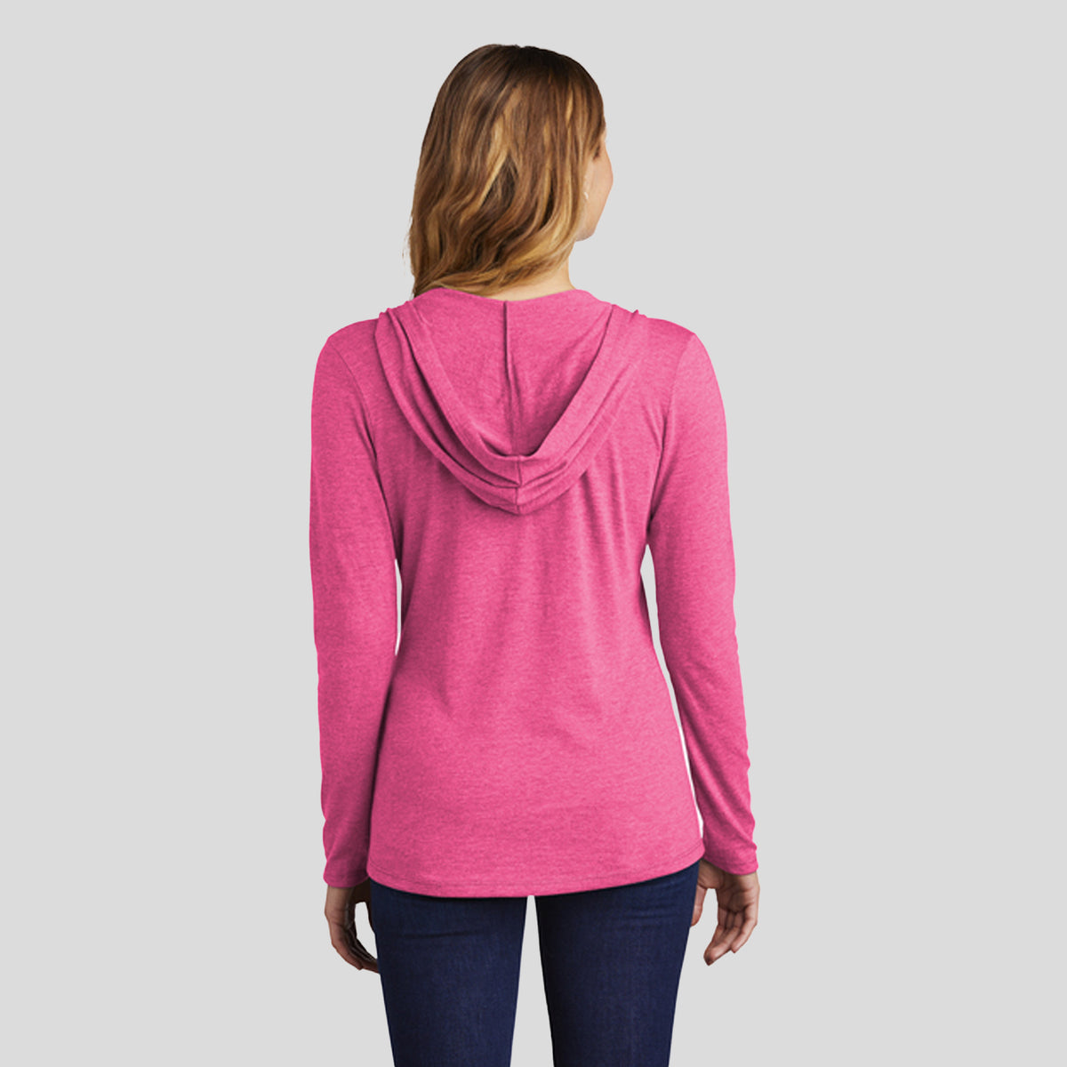 Womenโs Perfect Tri ยฎ Long Sleeve Hoodie | Fuchsia Frost