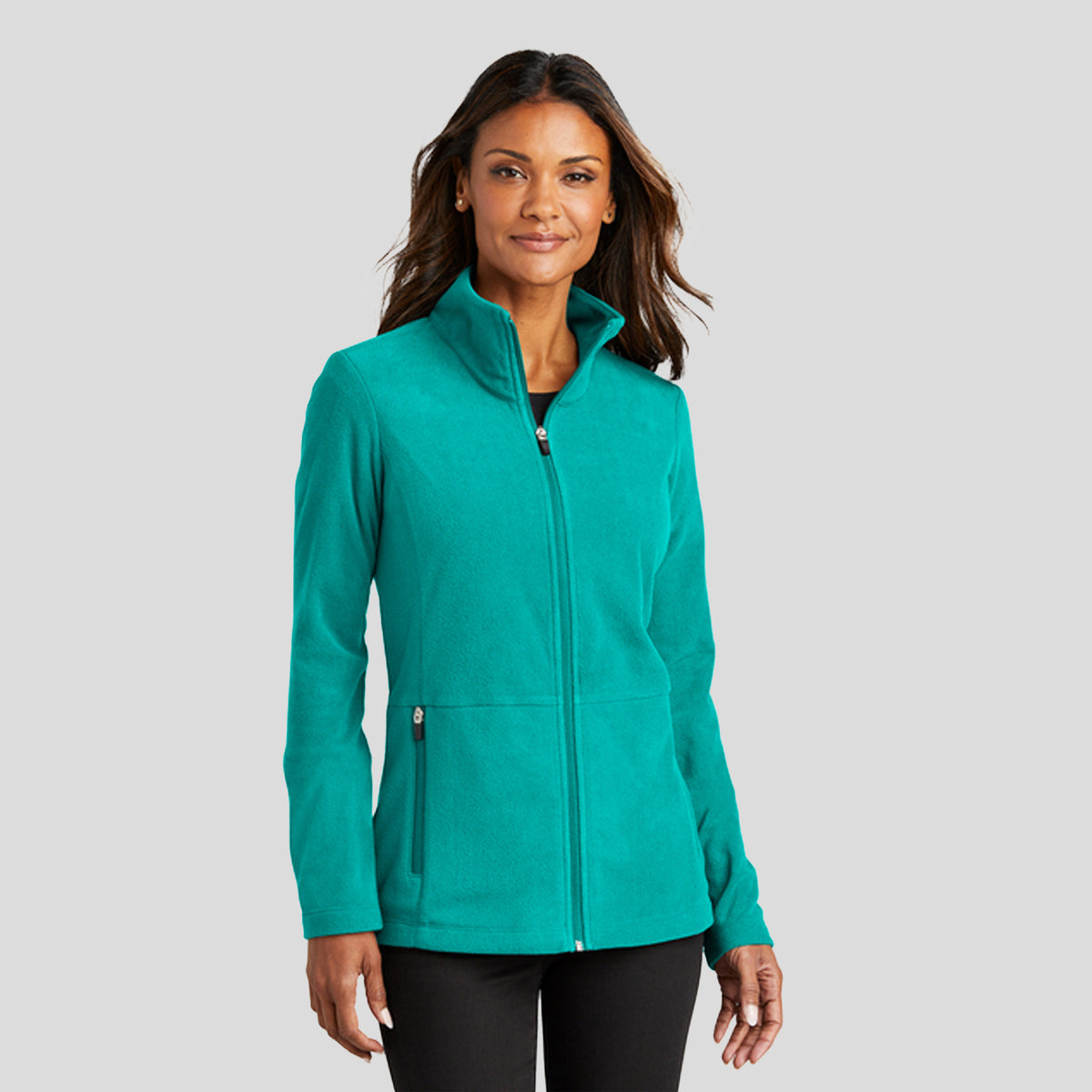 Women's Accord Microfleece Jacket | Teal Blue