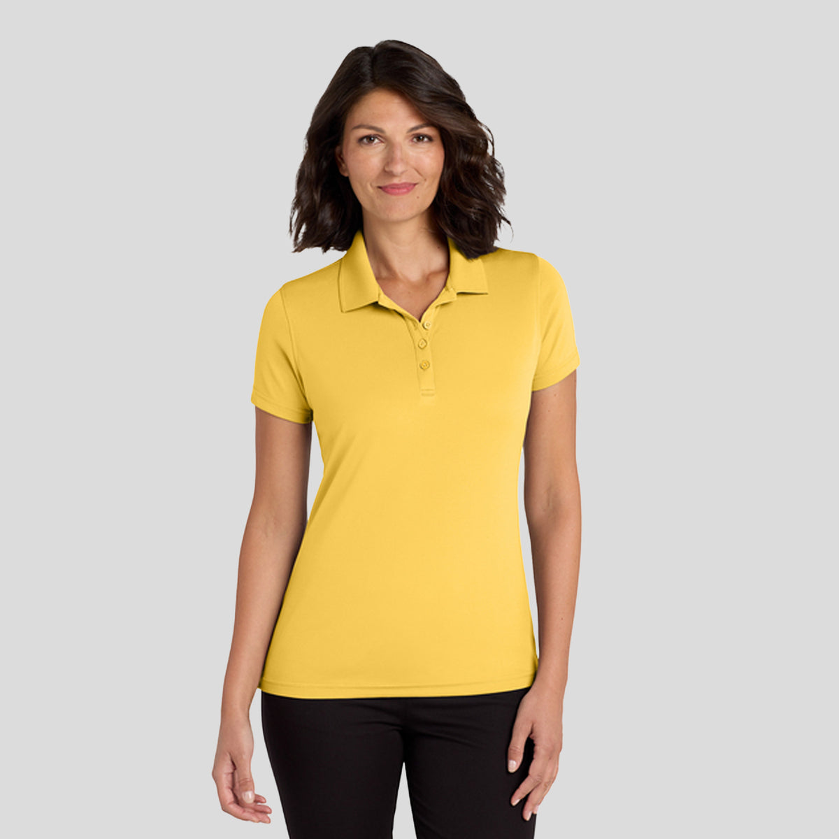 Women's Dry Zoneยฎ UV Micro-Mesh Polo | Sunburst Yellow