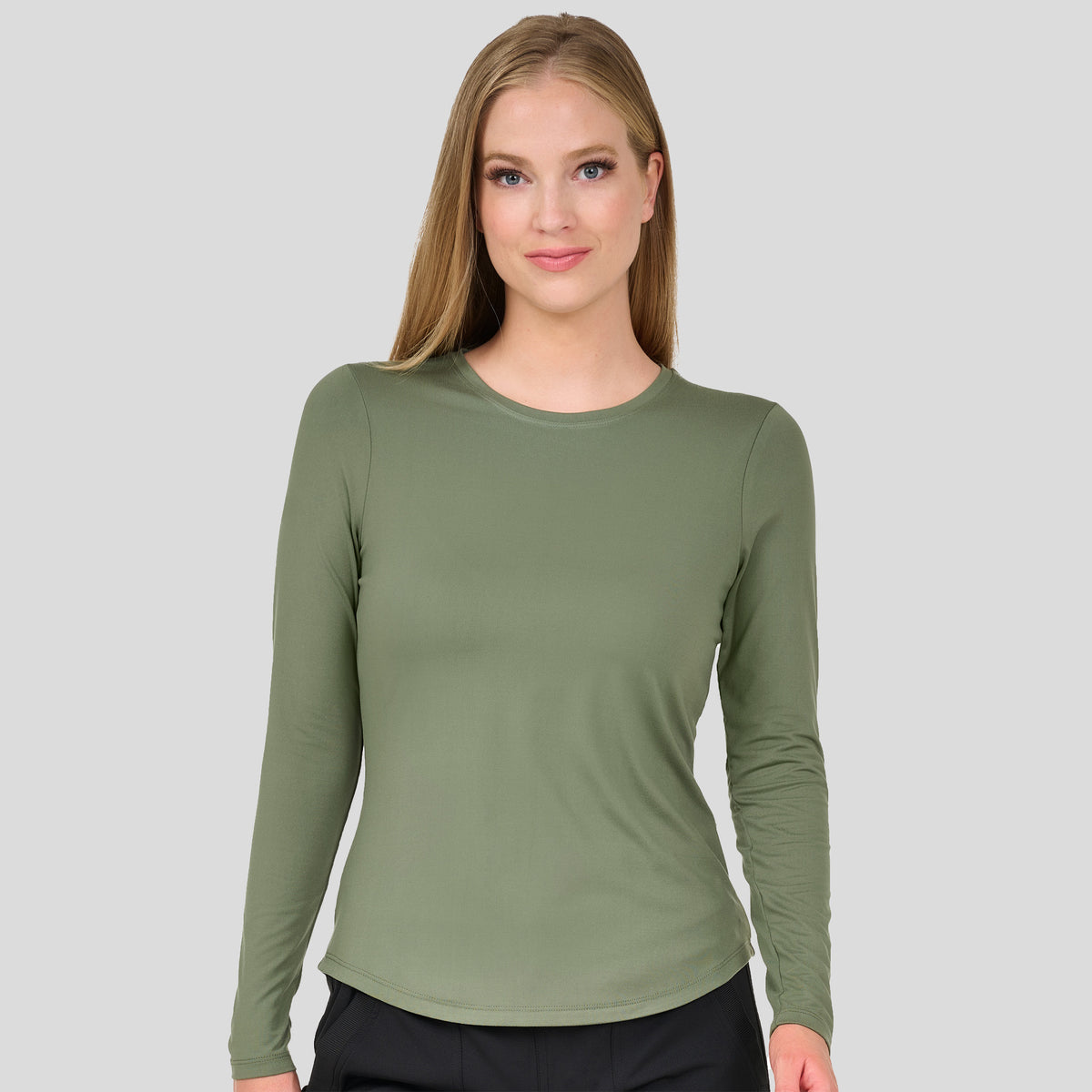 Tiffany Knit Tee | Olive