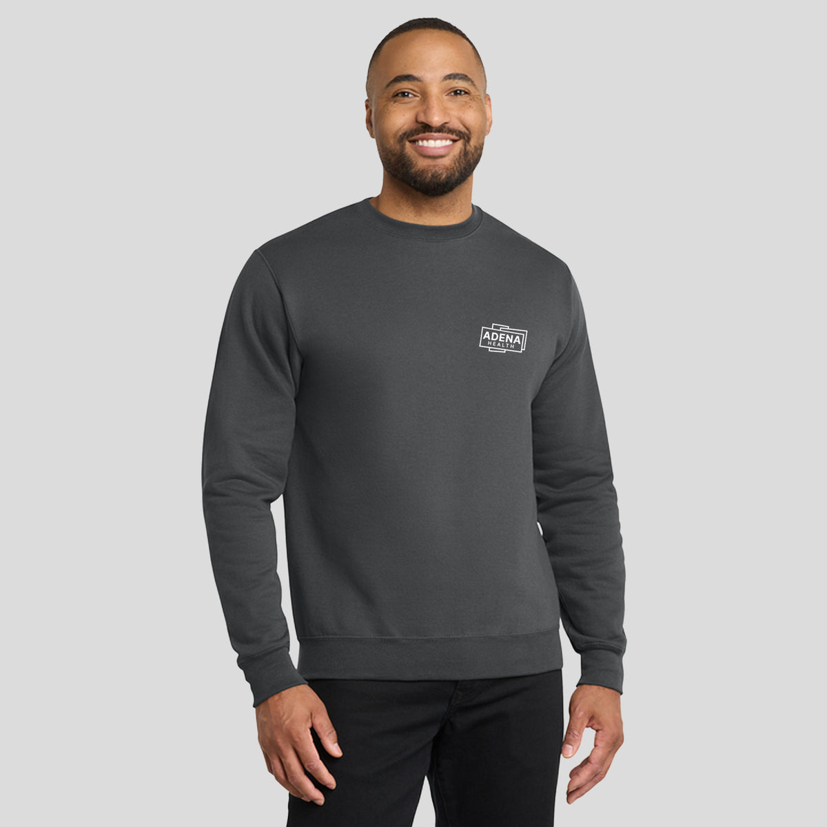 Adena Core Fleece Crewneck Sweatshirt | Charcoal