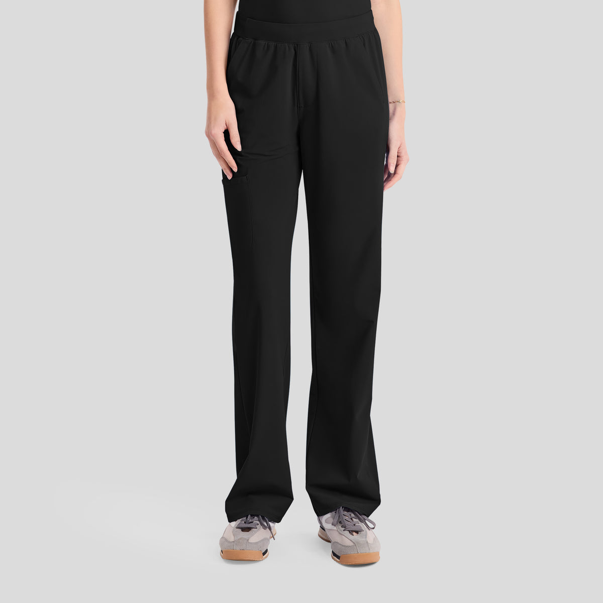 4-Pocket Straight Leg Pant | Black