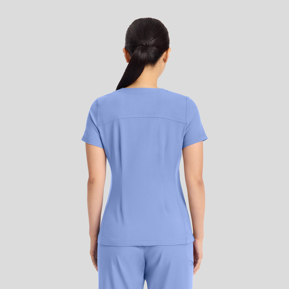 Women's Briana Y-Neck Scrub Top | Ciel