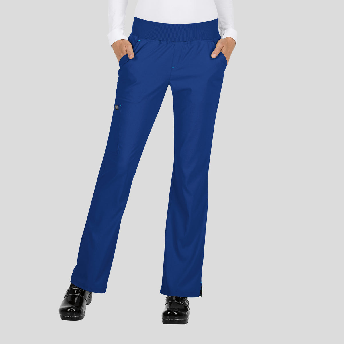 Laurie Women's 6-Pocket Yoga-Style Scrub Pants | Galaxy
