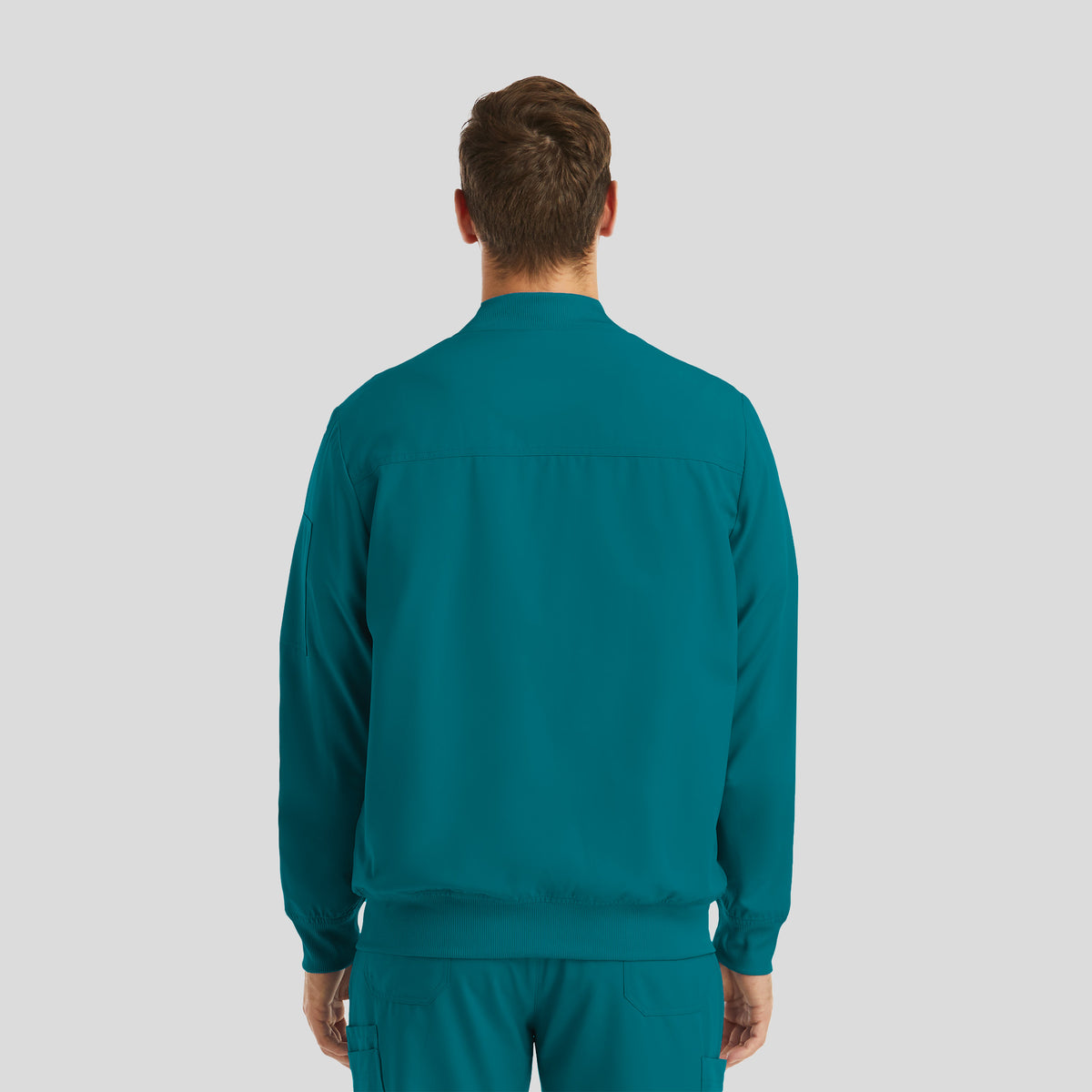 Men’s Full Zip Bomber Jacket | Caribbean
