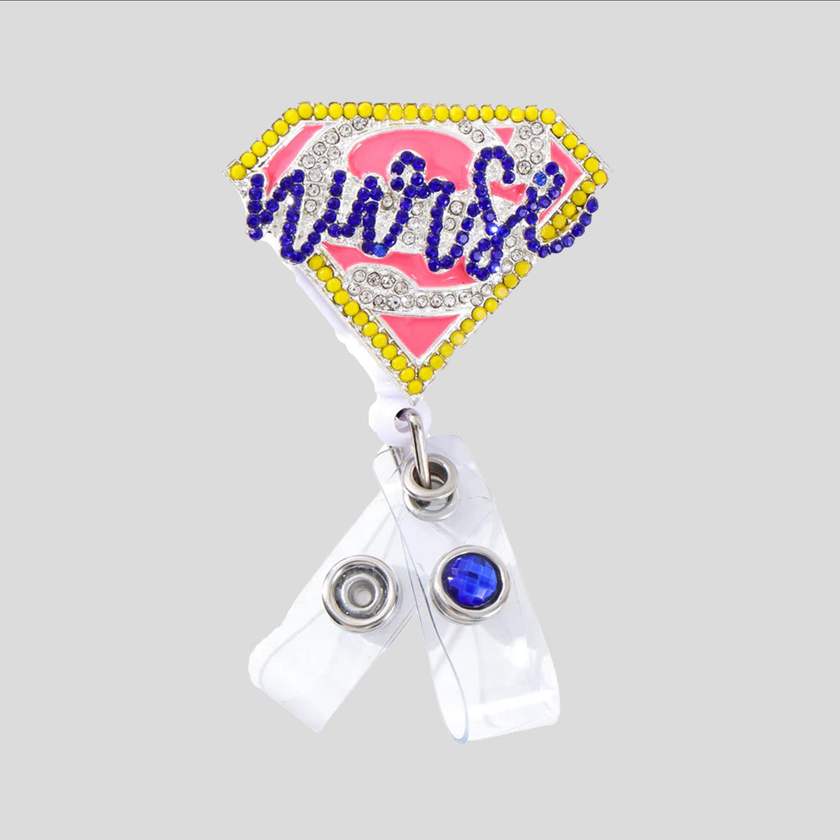 Sparkle & Shine Super Nurse Badge Reel