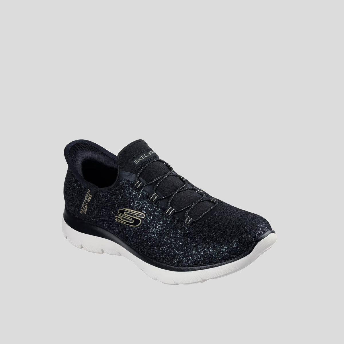 Skechers Slip-ins: Summits - Lunar Glow | Black/Gold