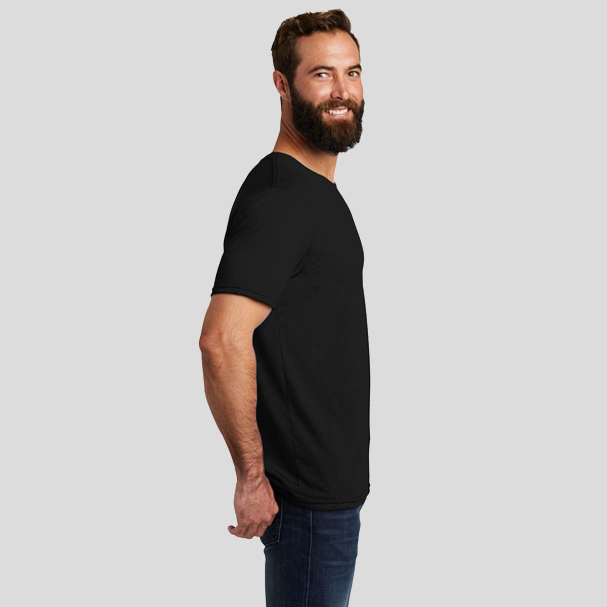 Unisex Tri-Blend Tee | Deep Black