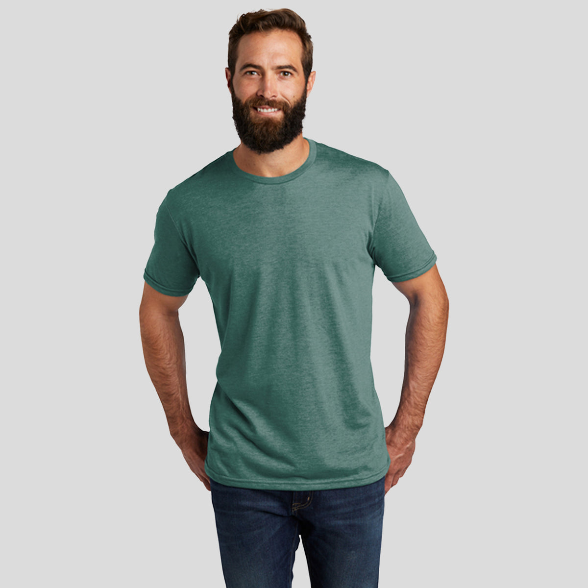 Unisex Tri-Blend Tee | Deep Sea Green