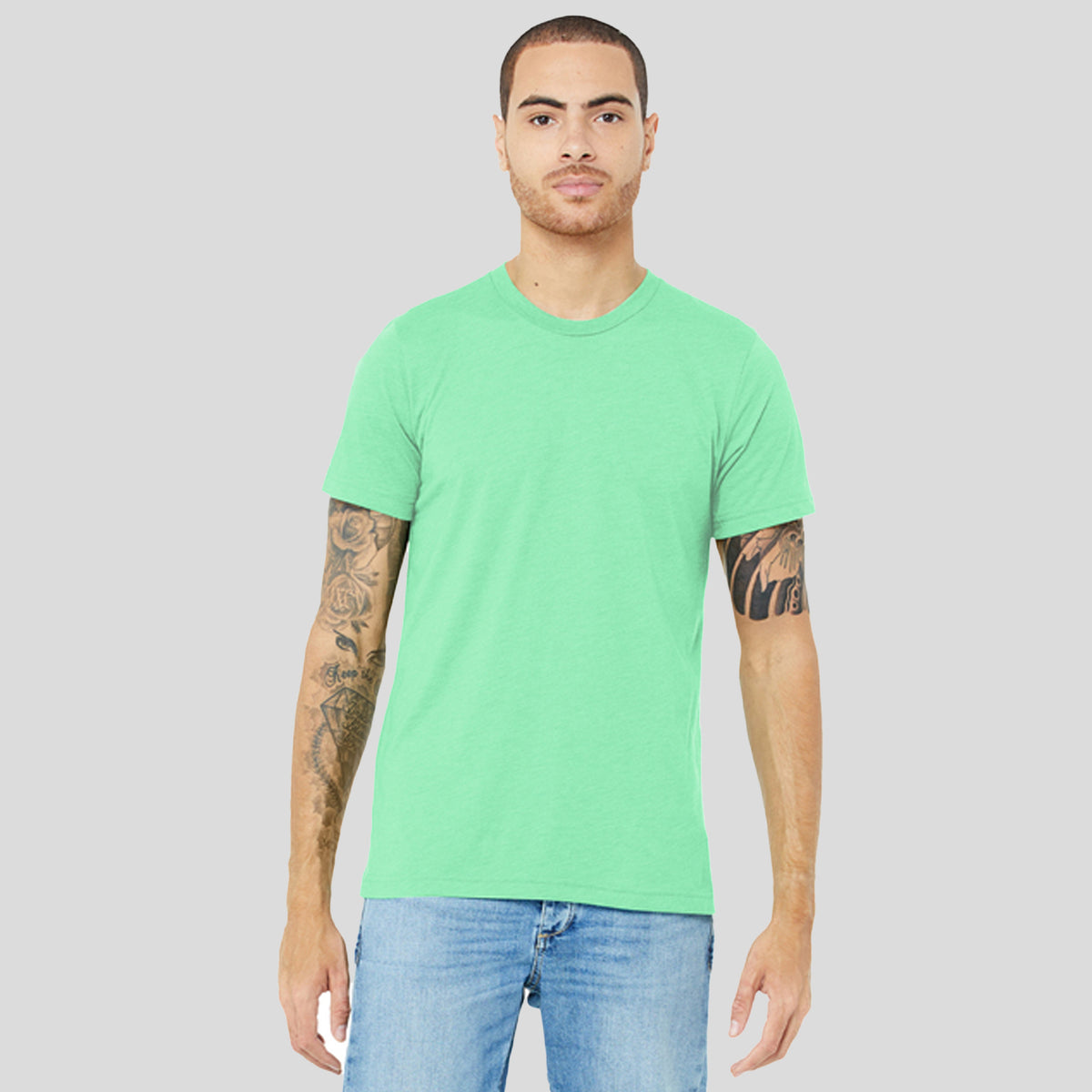 Unisex Triblend Short Sleeve Tee | Mint Triblend