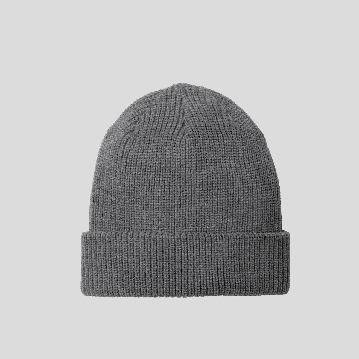 Chunky Knit Beanie | Grey Smoke Heather