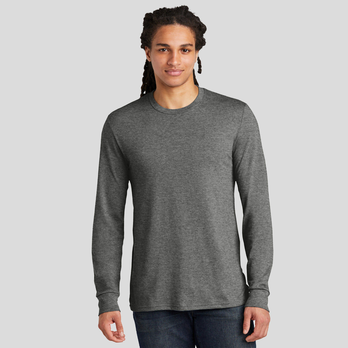 Perfect Tri® Long Sleeve Tee | Grey Frost