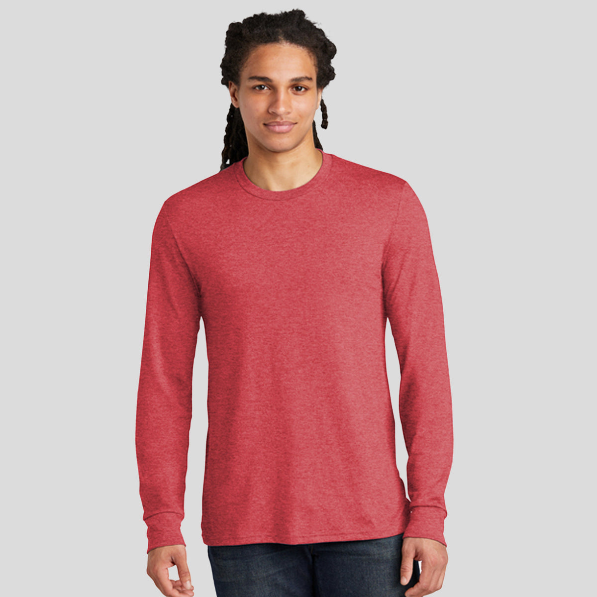 Perfect Tri® Long Sleeve Tee | Red Frost