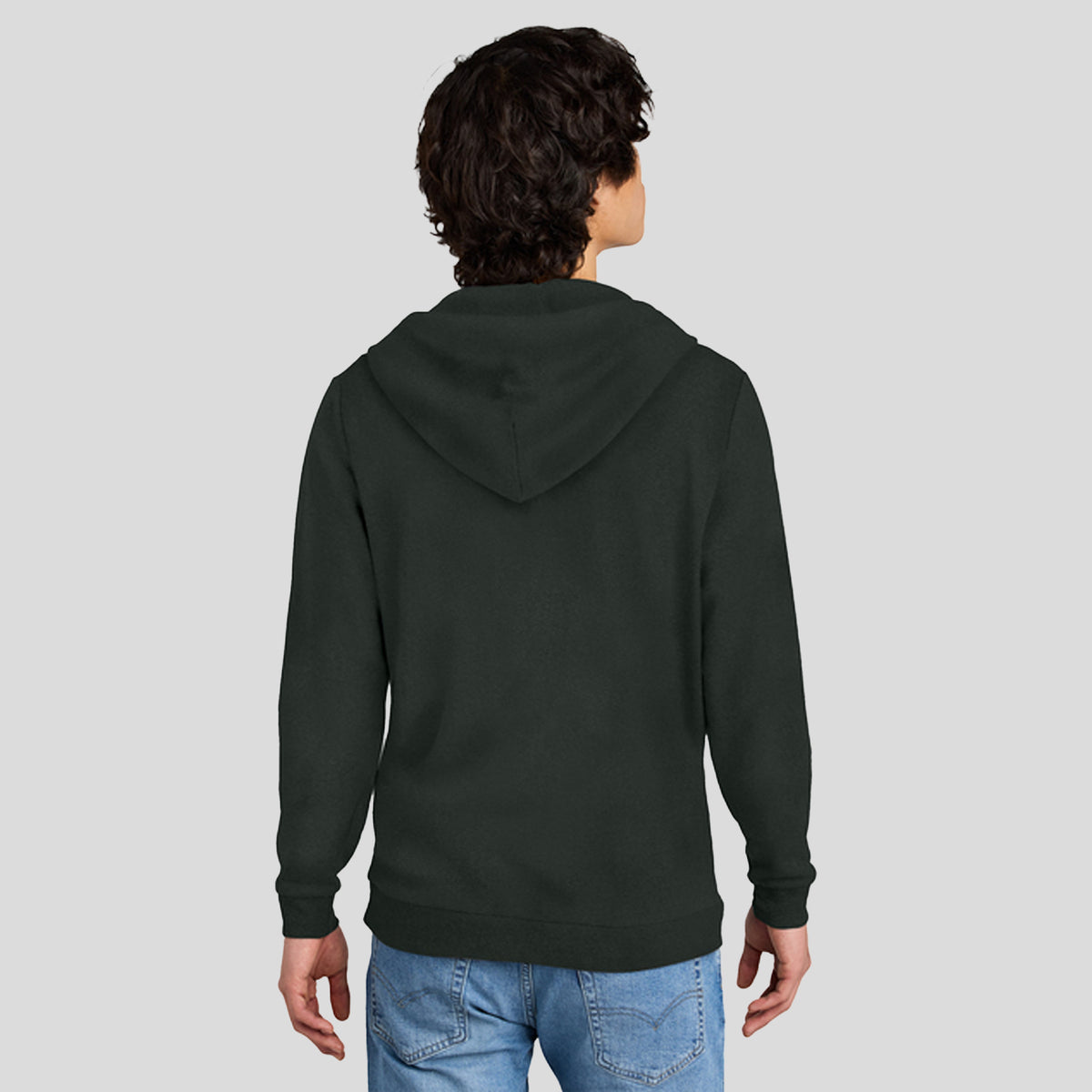 Perfect Tri® Fleece Full-Zip Hoodie | Deepest Grey
