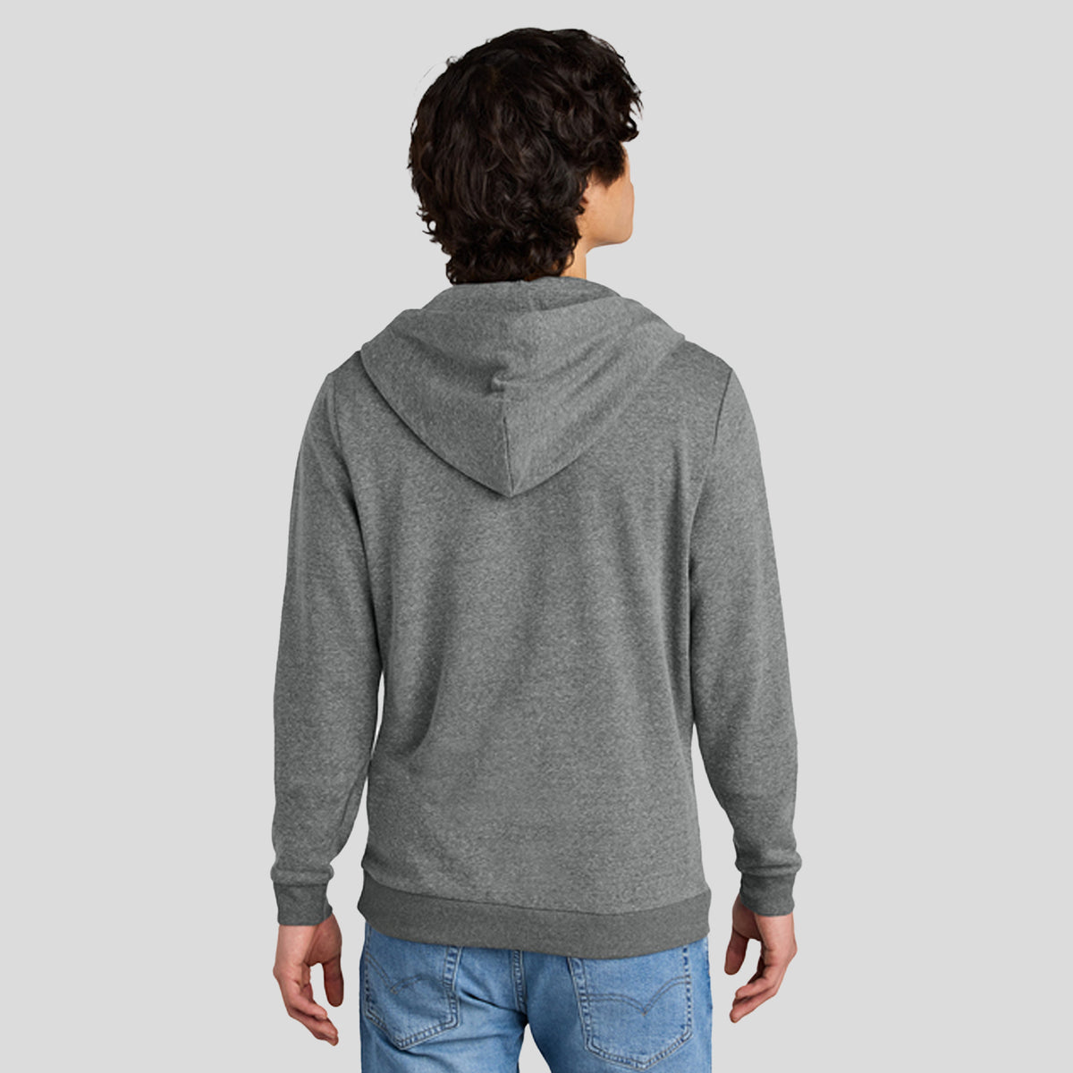 Perfect Tri® Fleece Full-Zip Hoodie | Grey Frost