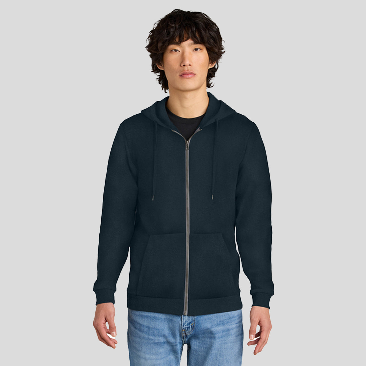 Perfect Tri® Fleece Full-Zip Hoodie | New Navy