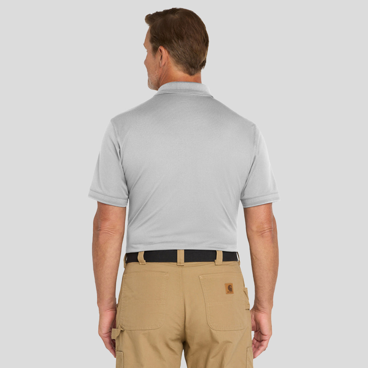 Industrial Snag-Proof Pique Polo | Light Grey
