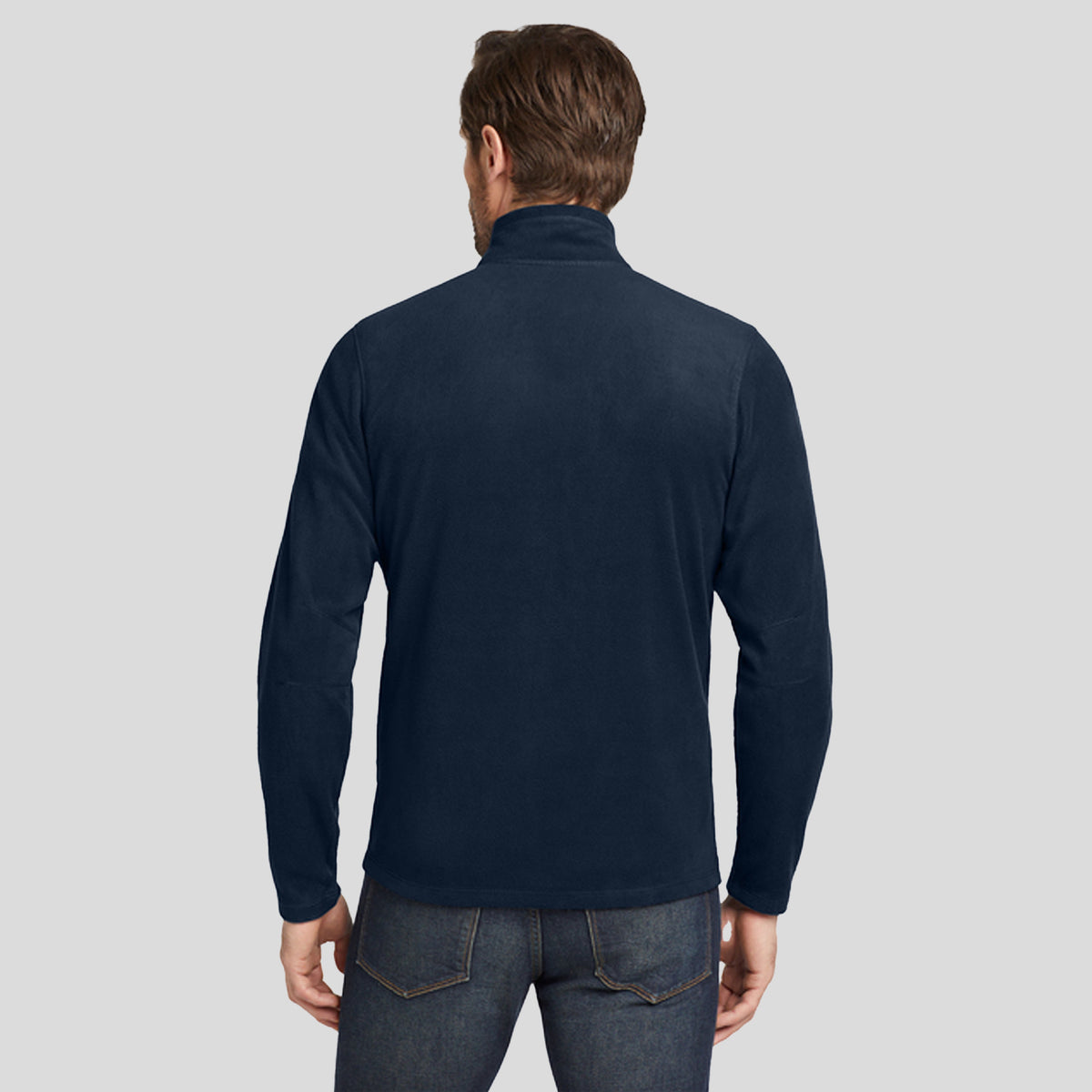 Full-Zip Microfleece Jacket | Navy