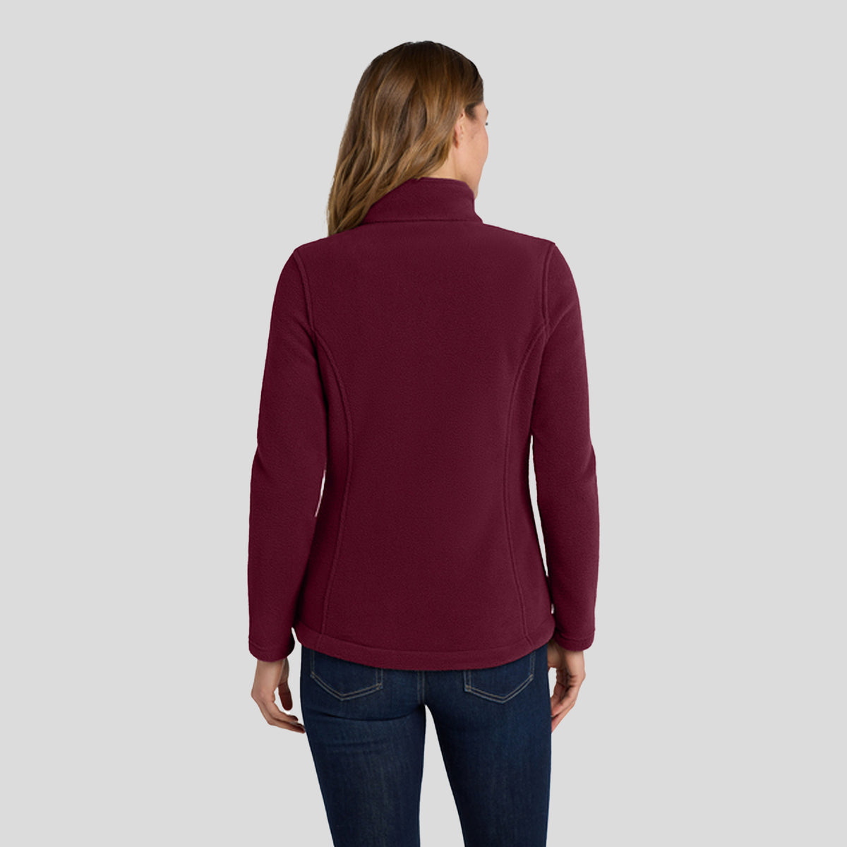 Women's Value Fleece Jacket | Maroon