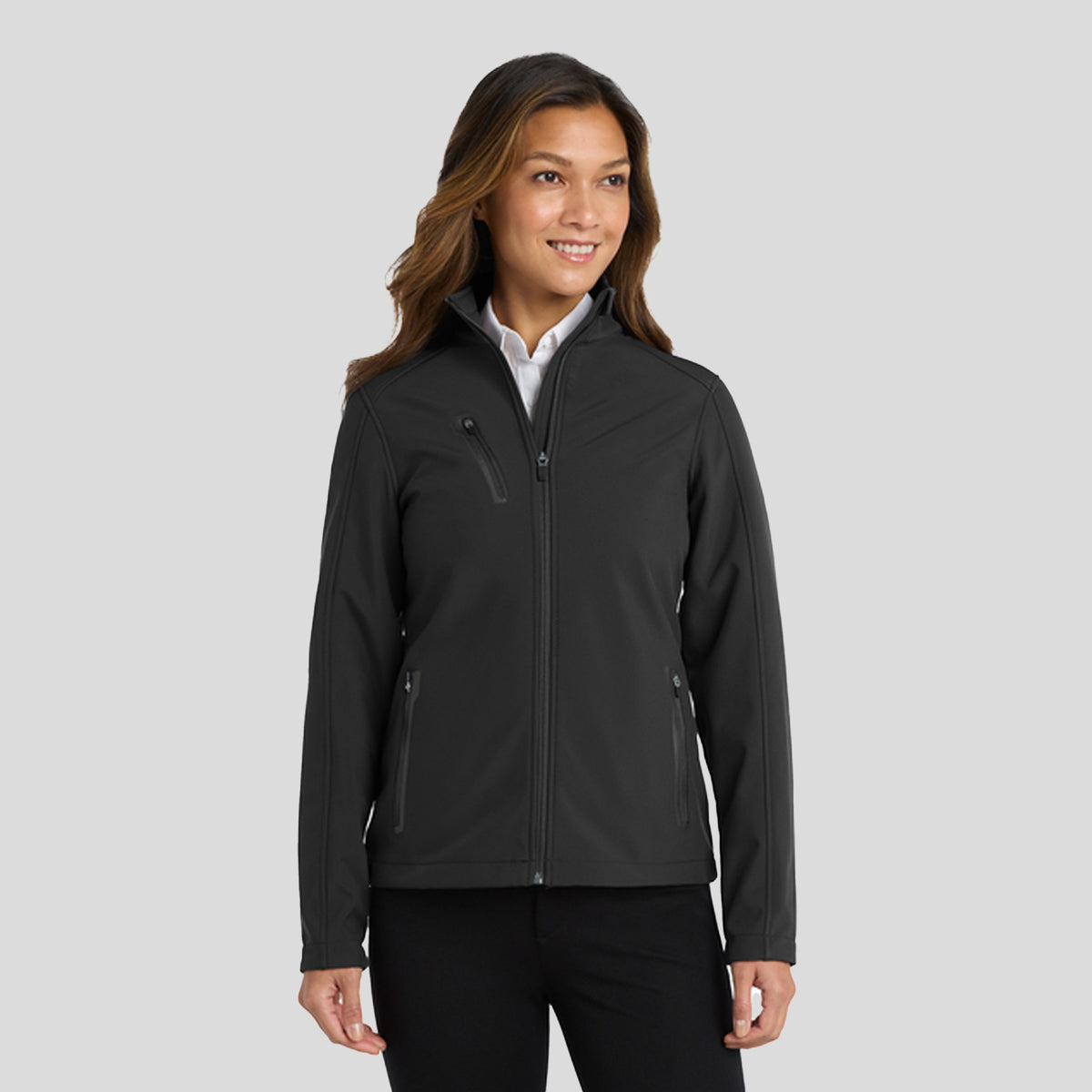 Women's Welded Soft Shell Jacket | Black