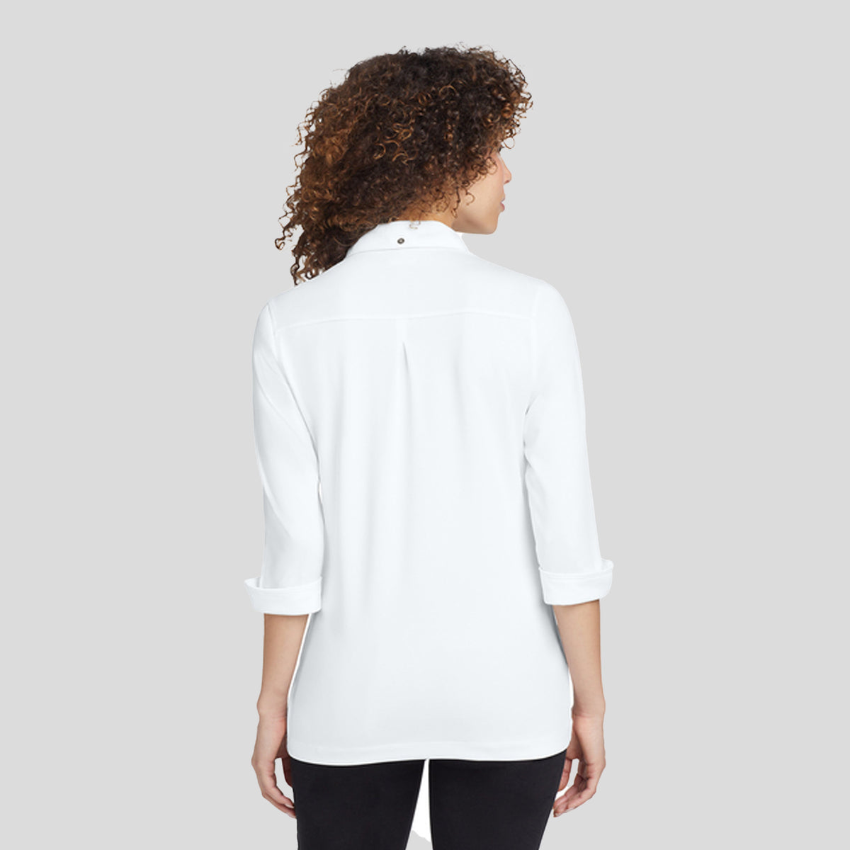 Women's Gauge Polo | White