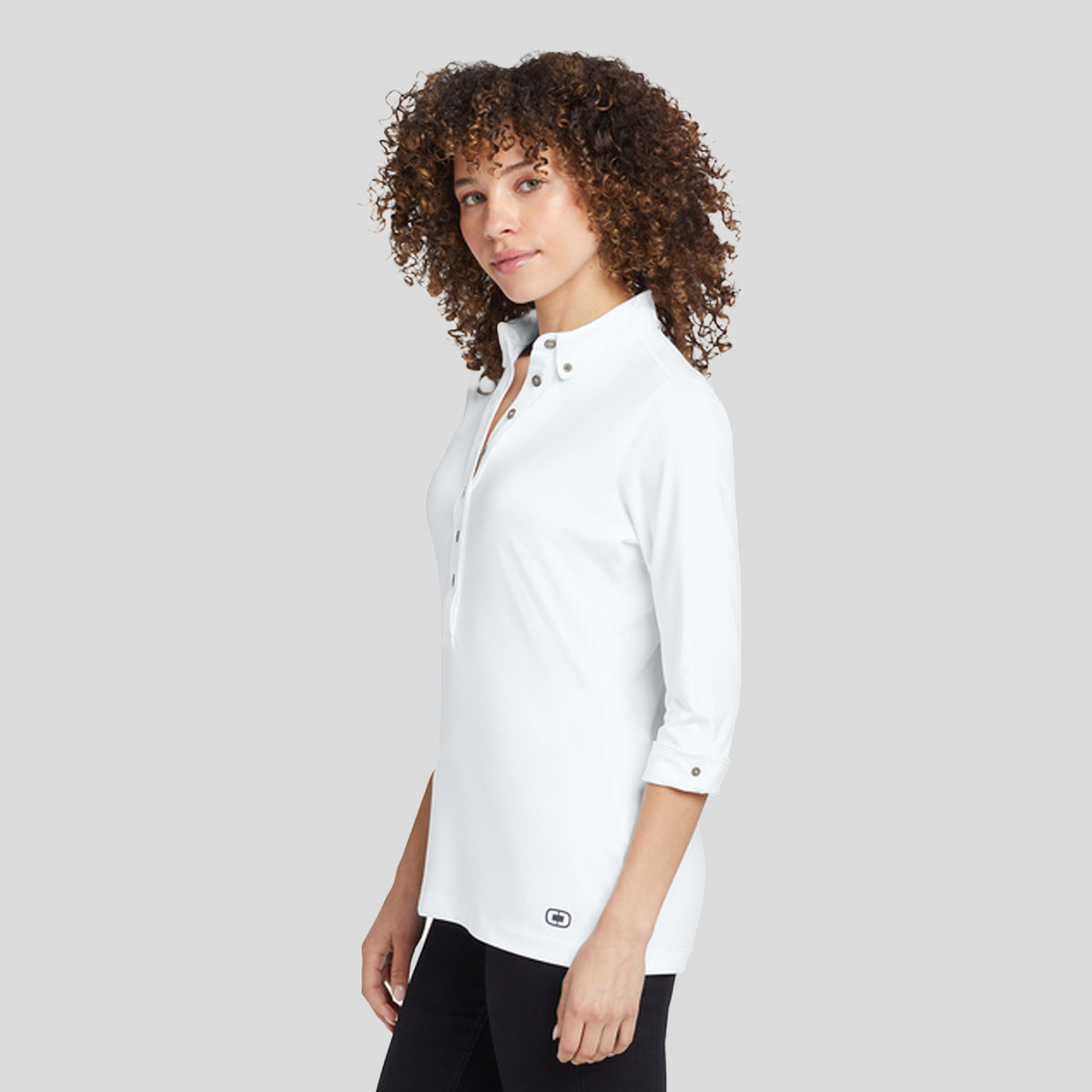 Women's Gauge Polo | White