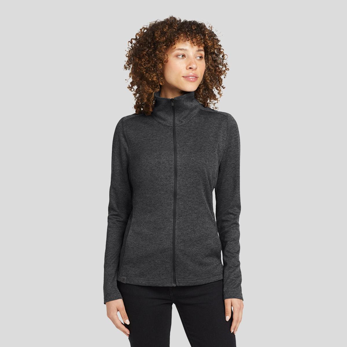 Women's Pixel Full-Zip | Blacktop