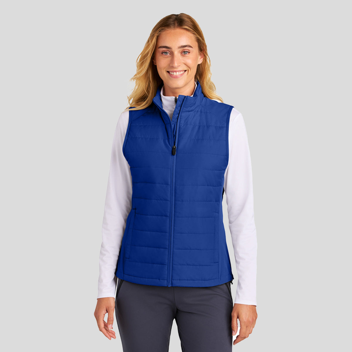 Women’s Teknical Hybrid Vest | True Royal