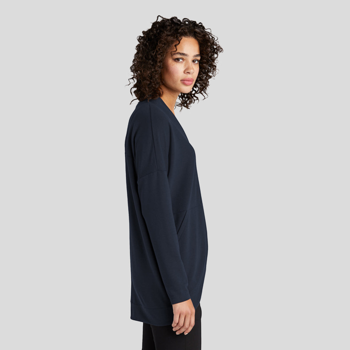 Women’s Stretch Open-Front Cardigan | Night Navy